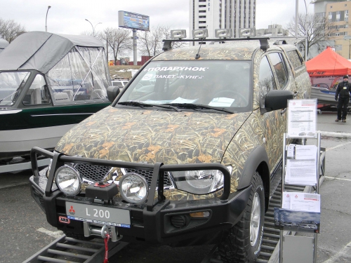 Mitsubishi L200 для рыбалки и охоты
